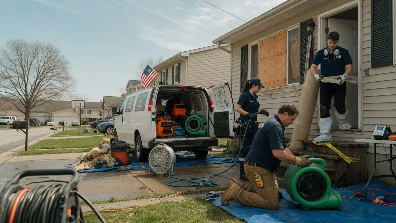 Water Damage Restoration in Grantville, GA near me